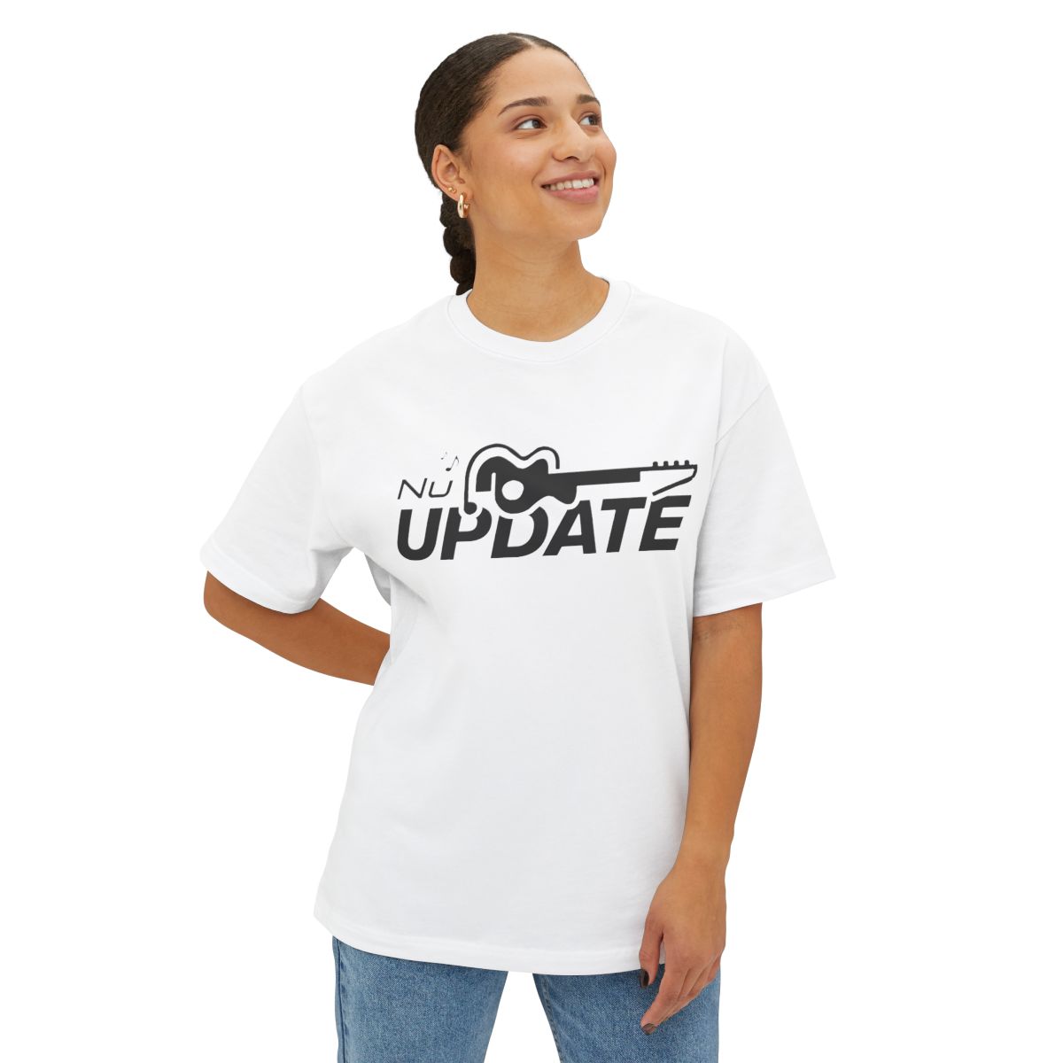 unisex oversized boxy tee
